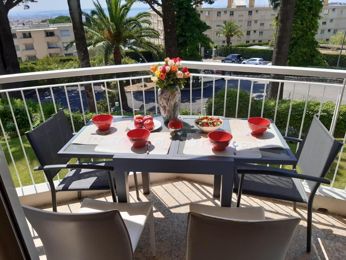 Spacieux Studio 37M2 - Terrasse Vue Mer Cannes Luaran gambar